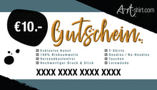 Lade das Bild in den Galerie-Viewer, Art-shirt Gutschein
