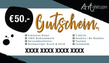 Lade das Bild in den Galerie-Viewer, Art-shirt Gutschein